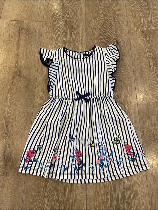 Nautica Other - Nautica Girls' Navy Stripe Floral Dress